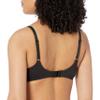 Amazon Essentials T-Shirt Bras for Women, Comfortable Underwire, Pack of 2, Black/Grey Heather, 34A view 3