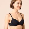 Amazon Essentials T-Shirt Bras for Women, Comfortable Underwire, Pack of 2, Black, 38DD view 3