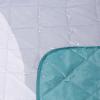 Exclusivo Mezcla Waterproof Picnic Blankets 60x80 Inch, Three Layers, Large Sandproof Foldable Beach Blanket for Camping on Grass, Picnic Mat, Abstract Blue view 4