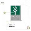 Desert Cactus Ivy Tech Community College of Indiana Sticker Eagles ITC Vinyl Decal Laptop Water Bottle Car Scrapbook (IND 00007A) view 3