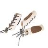 Archery Gloves Bow Finger Tab Leather Tradition Recurve Bow American Hunting Long Bow Hand Protector Hand Finger (3 Pcs) view 2