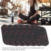 CUYT Treadmill Mat, High Density Rubber Sound Absorption Waterproof Exercise Equipment Mat Safety Protection Non Slip Fitness Mat for Hardwood Floors and Carpet Protection Gym Equipments(red) view 3