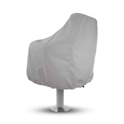 ASFSD Boat Seat Cover Pedestal Pontoon Captain Boat Bench Chair Helm Protective Covers, White