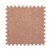 IncStores Premium Soft Wood Print Foam Flooring Tiles | Interlocking Foam Tiles for Home, Gym, Training and Yoga | 5/8" - Cork, 72 Square Feet view 1