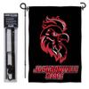 College Flags & Banners Co. JSU Gamecocks Black Garden Flag and Flag Stand Pole Holder Set view 1
