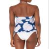 Catalina Women's Plus Twist Bandeau Tankini, NVPR, 1X view 2