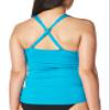 Adjustable Side Cinch Tankini Top view 3