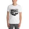 1972 Chevy C20 Custom 20 Vintage Pickup Truck Short-Sleeve T-Shirt White view 2
