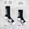 ChalkTalkSPORTS Hockey Performance Crew Socks - Eat. Sleep. Hockey. - Mid-Calf Socks - Youth view 3