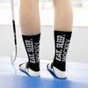 ChalkTalkSPORTS Hockey Performance Crew Socks - Eat. Sleep. Hockey. - Mid-Calf Socks - Youth view 4