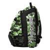 Boombah Prospect Batpack Camo Black/Lime Green view 4