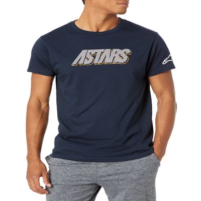 ALPINESTARS Men's Lanes TEE, Navy, XL