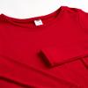 ONLY BOYS Thermal Underwear Set - 2 Piece Brushed Fleece Thermal Top and Long Johns for Boys, Size Toddler/3T, Red view 2