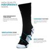 ChalkTalkSPORTS Wrestling Socks - Mid-Calf Athletic Sports Socks - Eat Sleep Wrestle - Youth view 3