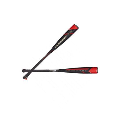 Axe Bat 2022 Avenge Pro (-10, 2-5/8") USABat Baseball Bat, 2-Piece Composite, Black/Red/Gold (30" / 20 oz.)