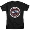 Liberty University Official Plaid Badge Unisex Adult T-Shirt, Black, 3X-Large view 1