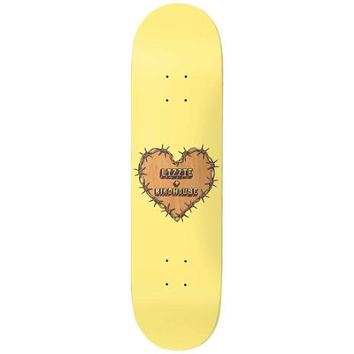 Birdhouse Lizzie Heart Protection Skateboard Deck - 8.00"