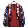 Boombah Prospect USA Stars & Stripes Bat Bag - 20.5" x 16" x 16" - Navy/Red/White view 3