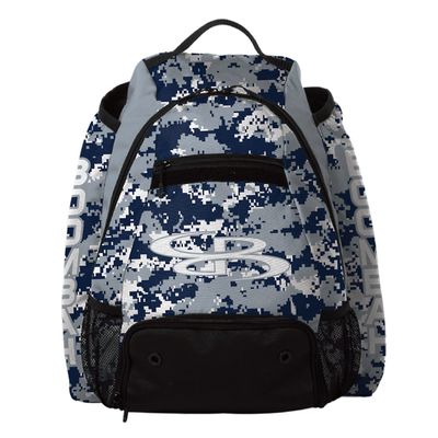 Boombah Prospect Batpack Camo Gray/Navy