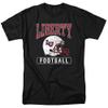 Liberty University Official Football Helmet Unisex Adult T-Shirt, Black, 5X-Large view 1