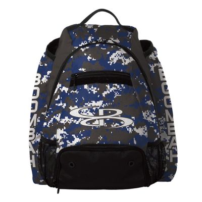 Boombah Prospect Batpack Camo Dark Charcoal/Royal Blue