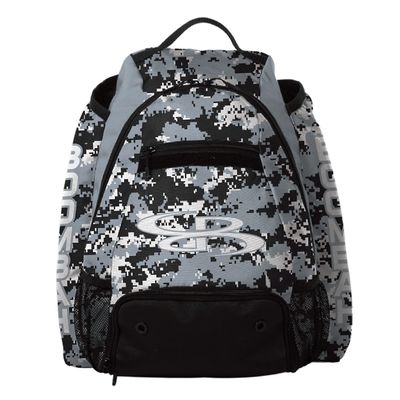 Boombah Prospect Batpack Camo Gray/Black