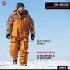 Striker Men's Trekker Durable Windproof Water-Resistant Insulated Outdoor Ice Fishing Bib with Sureflote Flotation Technology, Brown, 5X-Large view 3
