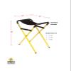 Suspenz Kayak Stand, Heavy Duty Portable Folding Stands for Kayaks, Canoes, SUPs - 175 lb Capacity - (22-1830),Yellow view 4