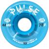 Atom Skates Outdoor Quad Roller Wheels 78A Atom Pulse Lite 62x33 Blue / 2 Packs - 8 Wheels view 1