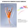 TOYANDONA 10pcs Dancing Ribbons for Gymnastics Assorted Color Performance Streamers Durable Non-Slip Wands for Dance Enthusiasts Boys and Girls Adults for Twirling Artistic Shows view 4