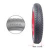 26x4.0 Fat Bike Tires Folding Bead Electric Bicycle Mountain Wire Tire Accessory (Black/26x4.0/30TPI/1 Tire) view 3