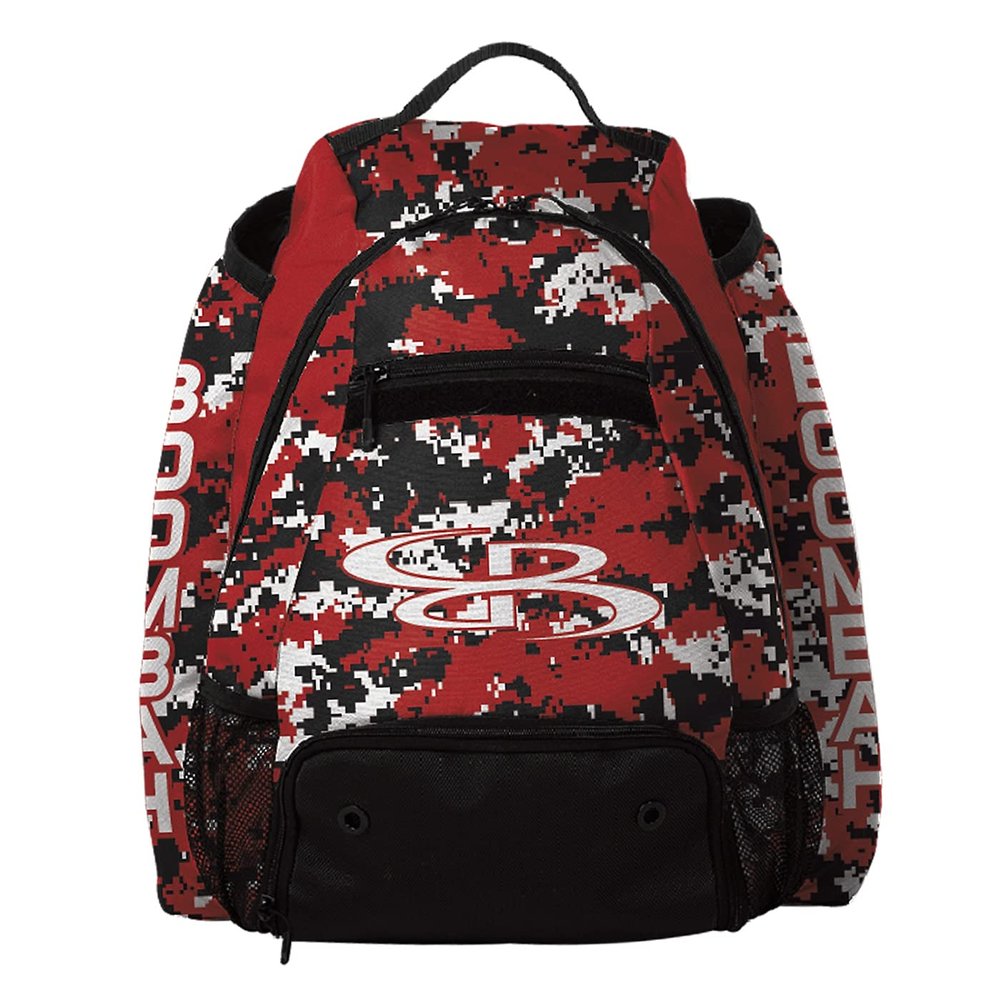 Boombah Prospect Batpack Camo Red/Black
