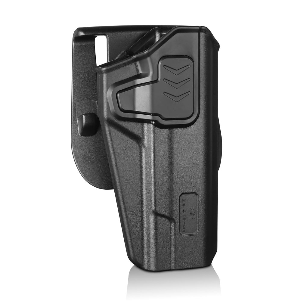 OWB 1911 Holster - for 5" 4.25" 4" Barrel No Rail 1911 Models - Fits Colt, Elite Force, Kimber, Rock Island, Springfield, Tisas, S&W, Ruger, Remington & More