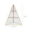 1pc Jewelry Rack Earring Organizer Display Stand Triangular Cone Shape Storage Rack for Earrings Necklaces Stylish Desktop Jewelry Holder view 2