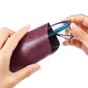 TRIUMPH VISION Reading Glasses Case Eyeglasses Sleeve 3 Pack Eyewear Holder Slip in Slim Sunglasses Pouch Soft Leather view 4