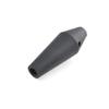 AMEYXGS 6/12x Archery Whistle Broadheads Nylon Arrowheads Safty Arrow Tips Hunting Game Practice ID 8mm (Black, 12pcs) view 2