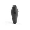 AMEYXGS 6/12x Archery Whistle Broadheads Nylon Arrowheads Safty Arrow Tips Hunting Game Practice ID 8mm (Black, 12pcs) view 4