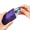 TRIUMPH VISION Eyeglasses Case Small for Reading Glasses Light Slim Sunglasses Sleeve Eyewear Pouch Soft Leather Protection 3 Pack view 4