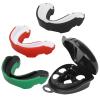Number-one 3 Pack Soft Mouth Guard, Professional Sports Mouthguard for Boxing, Jujitsu, MMA, Football, Basketball, Hockey, Karate, Rugby Teeth Armor to Protect Braces for Adult & Youth view 1