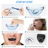 Number-one 3 Pack Soft Mouth Guard, Professional Sports Mouthguard for Boxing, Jujitsu, MMA, Football, Basketball, Hockey, Karate, Rugby Teeth Armor to Protect Braces for Adult & Youth view 4