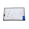QQAA Soccer Clipboard Dry Erase, Soccer Board Magnets, Folding Design Football Board, with Markerpen, Eraser and Magnet, Expanded Size: 42x27cm view 1