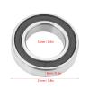 6801-2RS Bearing, Metal Bearing, High-Speed Chrome Steel Low Noise Rubber Sealed 10pcs Scooters Roller Skates for Small Hobby Skateboard Bearings Longboard view 3