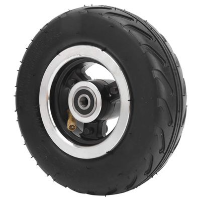 Pneumatic Wheel, Strong Grip 6x2 Inflatable Air Tire Aluminum Alloy Hub for Electric Scooter Accessories, Urban Commuters Off-Road Trails