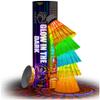 EAGLES LED Badminton Shuttlecocks - 5 Pack Lighting Birdies, Nylon Glow in The Dark Birdie Balls for Baseball Practice- Plastic Light Up Birdies for Outdoor Indoor Sports Activities view 1