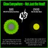 EAGLES LED Badminton Shuttlecocks - 5 Pack Lighting Birdies, Nylon Glow in The Dark Birdie Balls for Baseball Practice- Plastic Light Up Birdies for Outdoor Indoor Sports Activities view 3