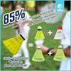 Badminton Birdies - Nylon Bedminton Shuttlecocks for Baseball/Softball Batting Training - Shuttle Balls for Indoor and Outdoor Matches ~ Highly Stable & Durable Plastic badmington Birdie Ball Set view 2