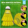 Badminton Birdies - Nylon Bedminton Shuttlecocks for Baseball/Softball Batting Training - Shuttle Balls for Indoor and Outdoor Matches ~ Highly Stable & Durable Plastic badmington Birdie Ball Set view 3