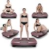NZDY Bracket Light Vibration Plate Exercise Hine Power Supply Board Trainer Weight Lose Fat Power Plate Fitness Trainer Loss Hine Whole Body Shaking Lose Fat Thin Arms Thin Waist Thin Stoh St,Pink view 2