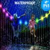 SUVEUS Trampoline Lights, Waterproof LED Lights for 16Ft 15Ft 14Ft 12Ft 10Ft Trampoline, 16 Colors Change with Remote and App Control, Sync up to Music, Super Bright for Kids to Play at Night view 2