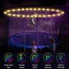 SUVEUS Trampoline Lights, Waterproof LED Lights for 16Ft 15Ft 14Ft 12Ft 10Ft Trampoline, 16 Colors Change with Remote and App Control, Sync up to Music, Super Bright for Kids to Play at Night view 3